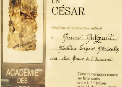 1997 – Nomination au César pour « Les Aveux de l’Innocent »