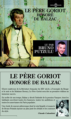 2017 : le Père Goriot (Honoré de Balzac)