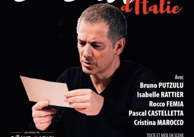 2024/25 LA LETTRE D’ITALIE mise en scène Mario Putzulu